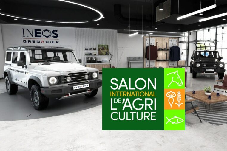 Inoes Grenadier au salon de l’agriculture L’utilitaire sur son territoire !