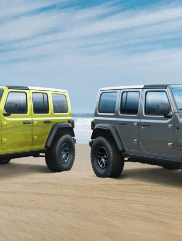 Jeep Wrangler Beach Editions Tenues de plage