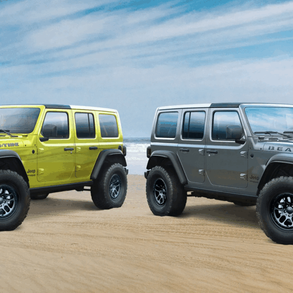Jeep Wrangler Beach Editions Tenues de plage
