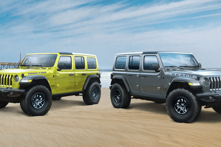 Jeep Wrangler Beach Editions Tenues de plage