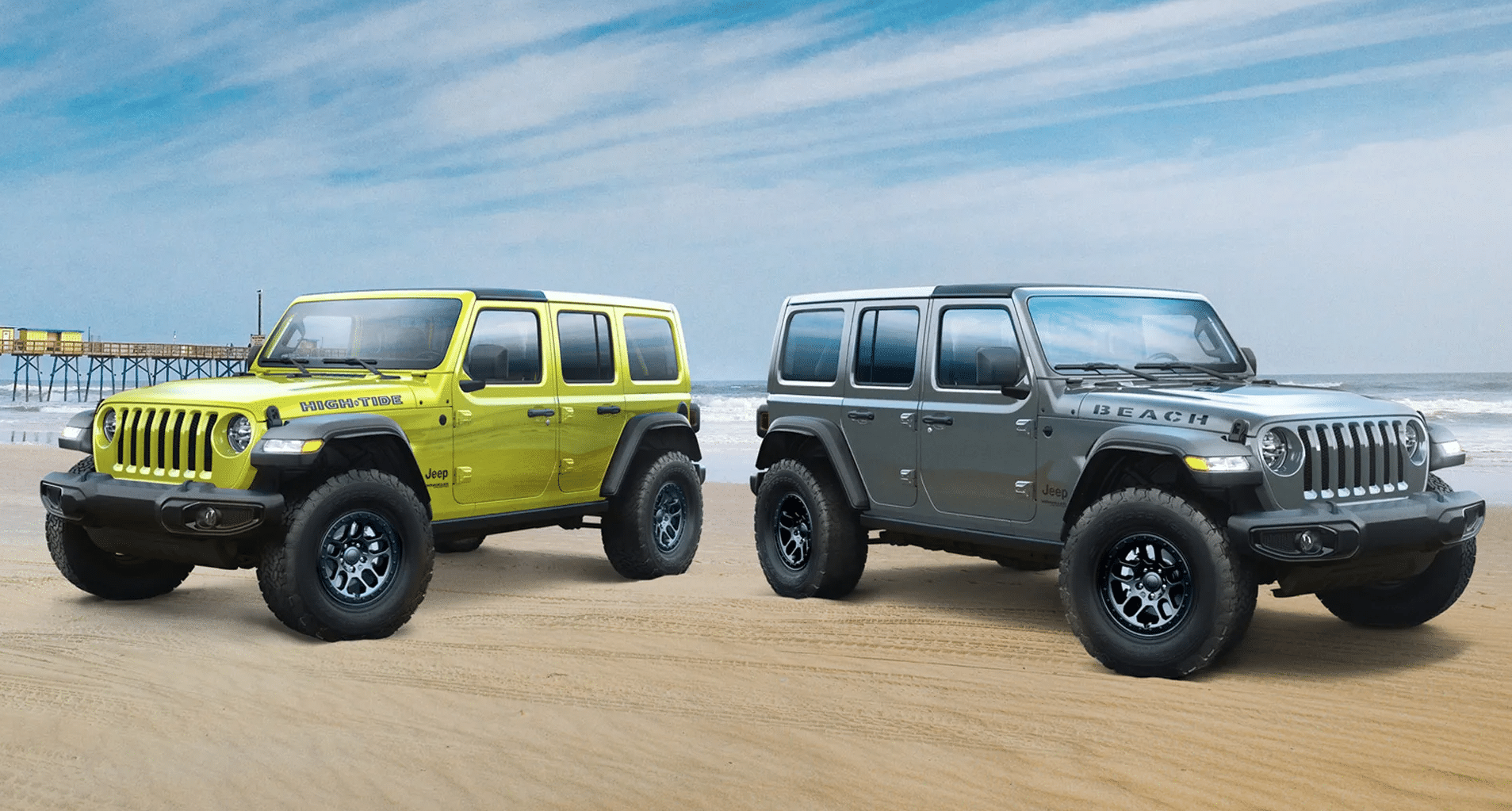 Jeep Wrangler Beach Editions Tenues de plage