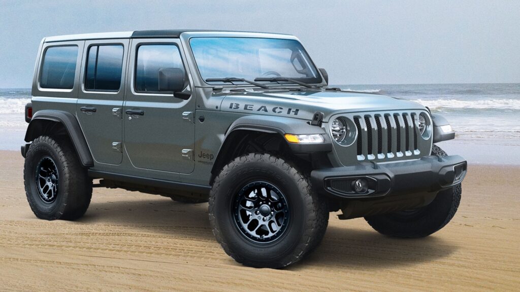 Jeep Wrangler Beach Editions Tenues de plage