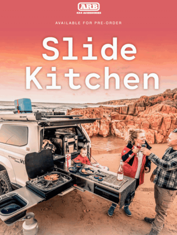 ARB Slide Kitchen Top chef outdoor