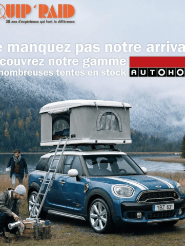 Equip’Raid tentes Autohome Pour cet été