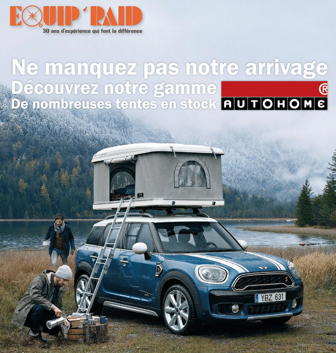 Equip’Raid tentes Autohome Pour cet été