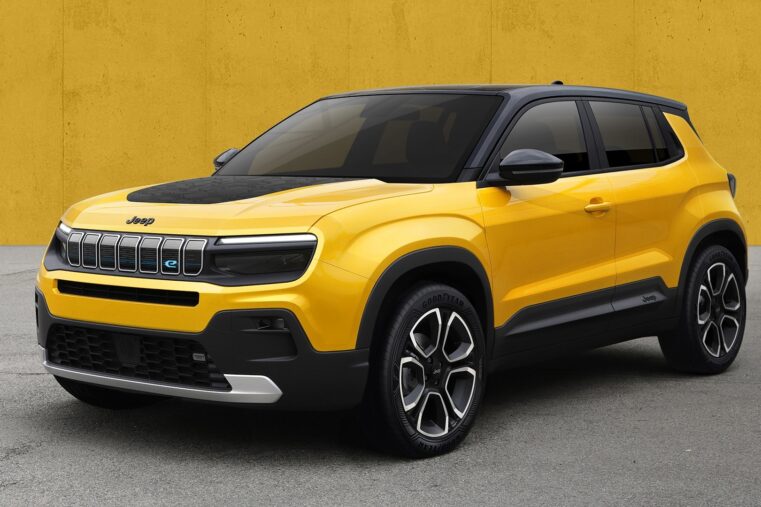 Jeep SUV 100% électrique Pas encore de nom