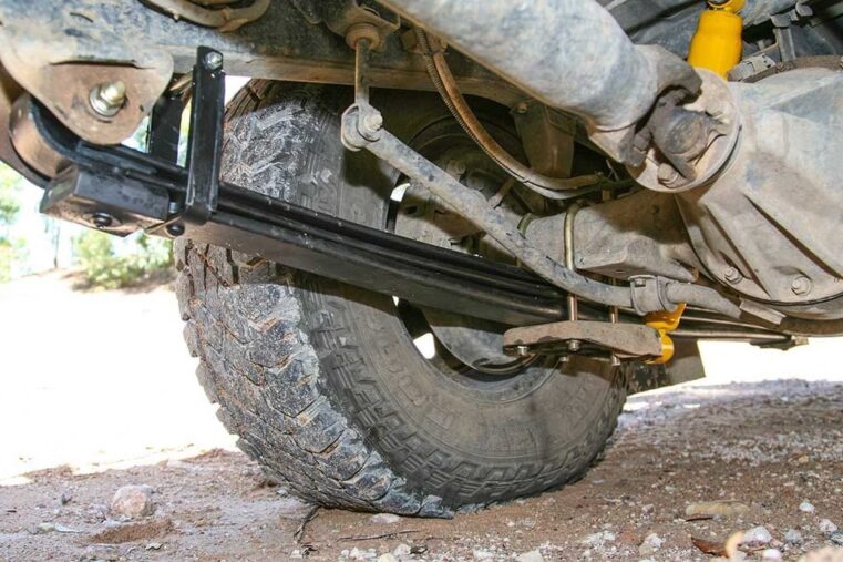 Terrain Tamer suspension Isuzu Des lames de ressort pour le D-Max