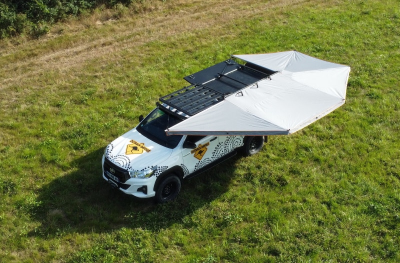 Outback Import Auvent Rockalu Du auvent pour mettre les voiles !