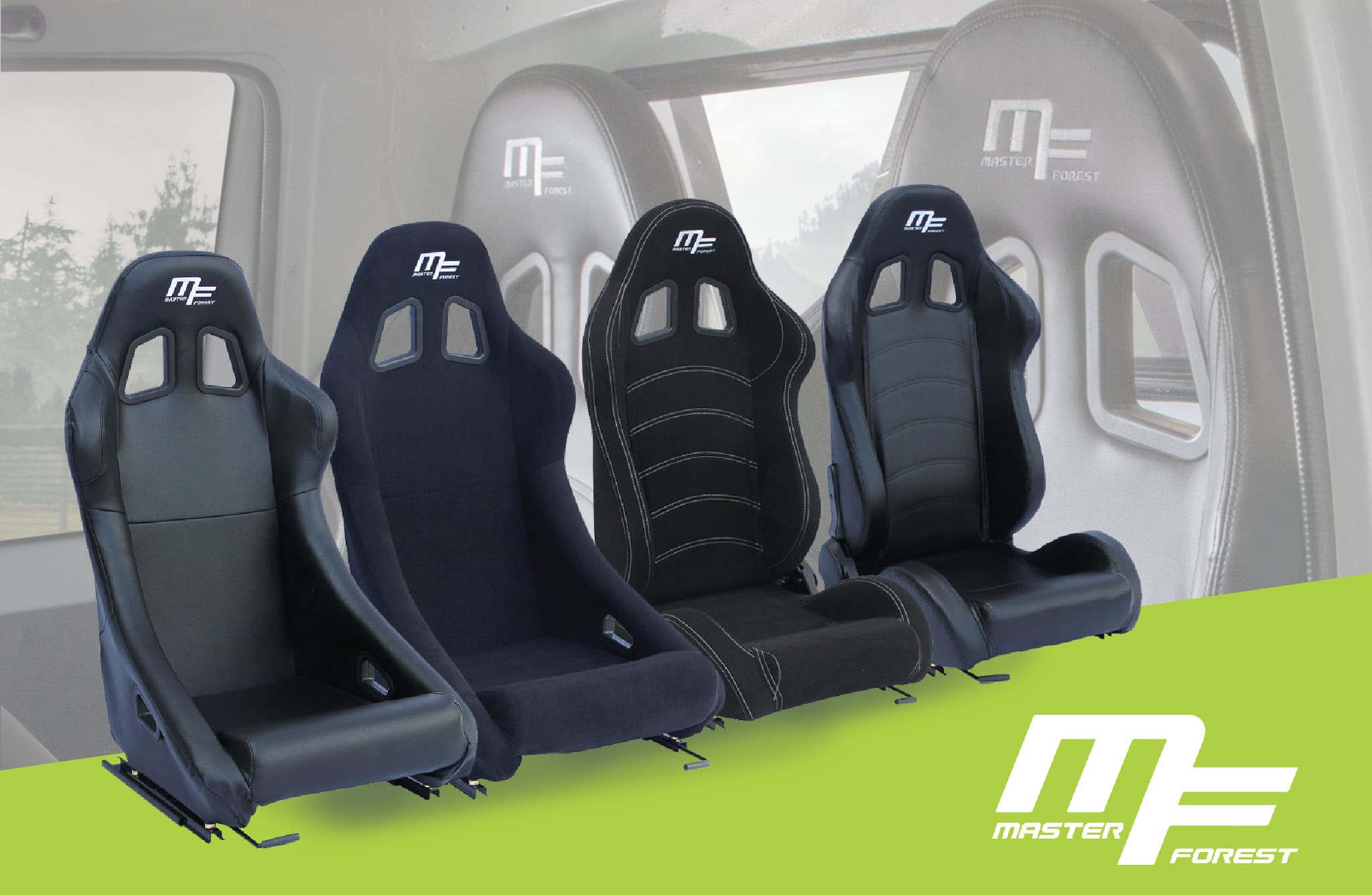 Masterforest Sièges Baquets Des baquets pour tous les 4x4