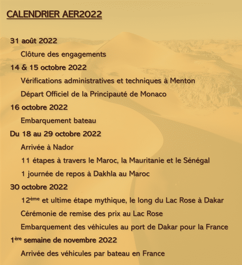 L’AFRICA ECO RACE 2022