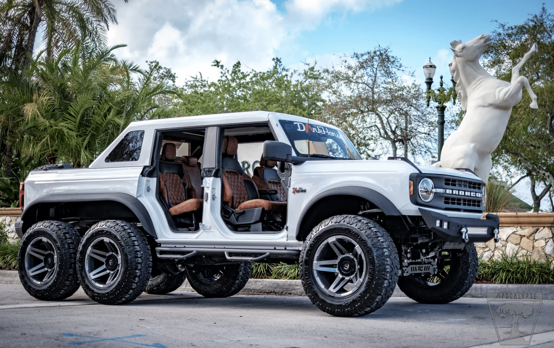 Ford Bronco 6 × 6 Apocalypse Manufacturing Un Pick up pour Miami !