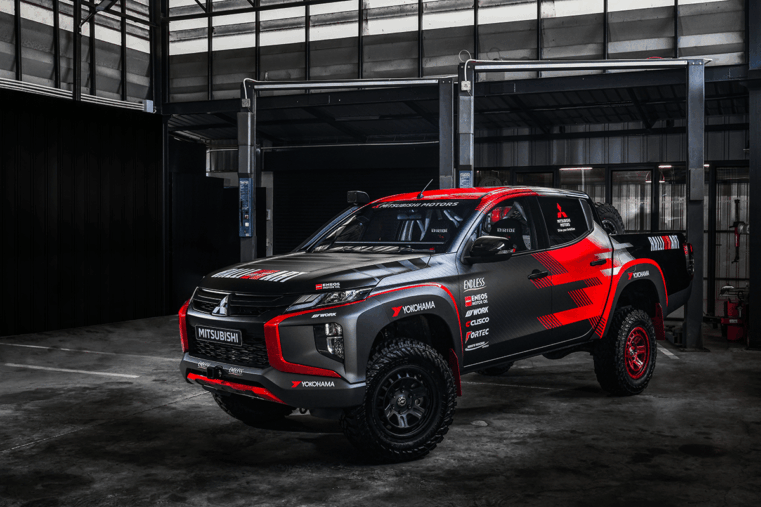 Mitsubishi retour en rallye-raid ? Un Pick up sur l'Asia Cross Country Rally
