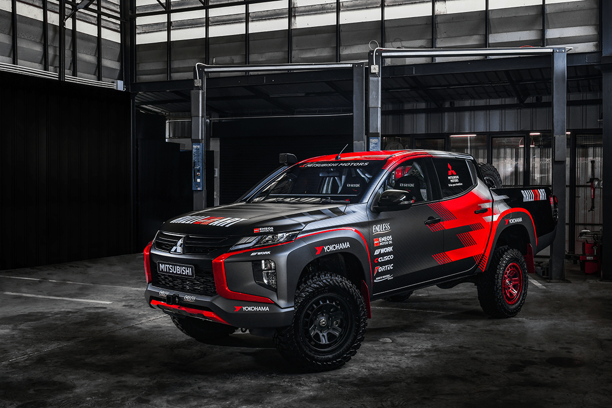 Mitsubishi retour en rallye-raid ? Un Pick up sur l'Asia Cross Country Rally