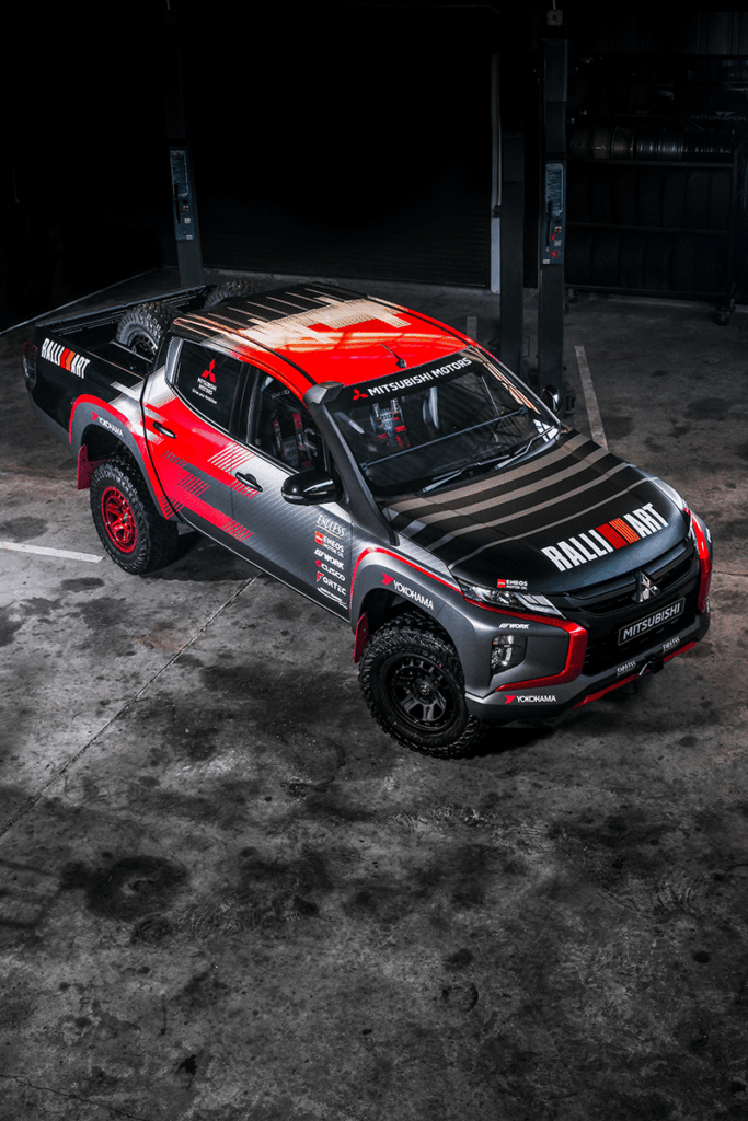 Mitsubishi retour en rallye-raid ? Un Pick up sur l'Asia Cross Country Rally