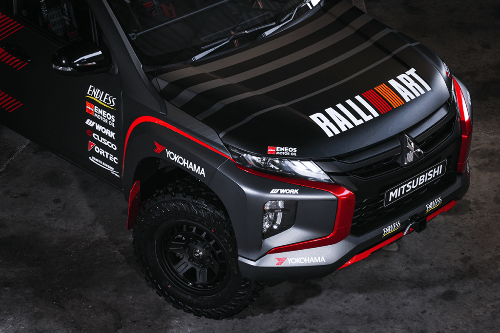 Mitsubishi retour en rallye-raid ? Un Pick up sur l'Asia Cross Country Rally
