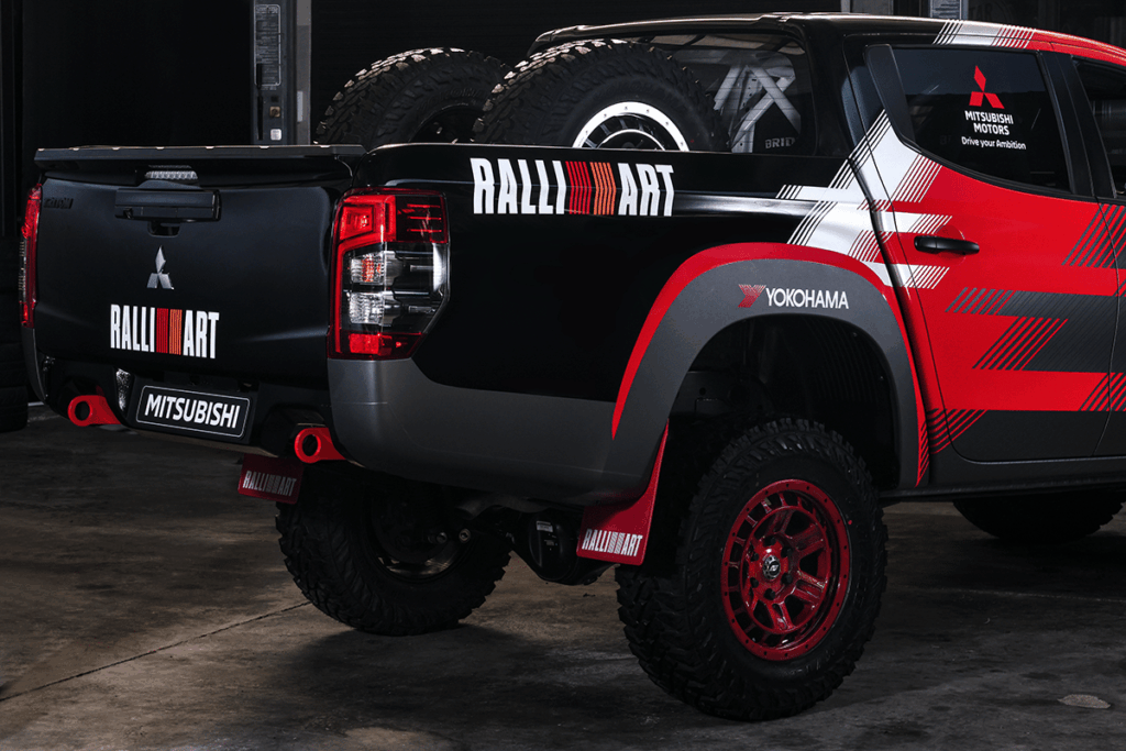 Mitsubishi retour en rallye-raid ? Un Pick up sur l'Asia Cross Country Rally