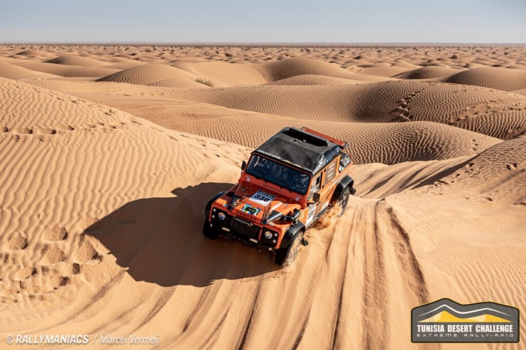 Tunisia desert Challenge 2022 2 600 kilomètres chronométrés !