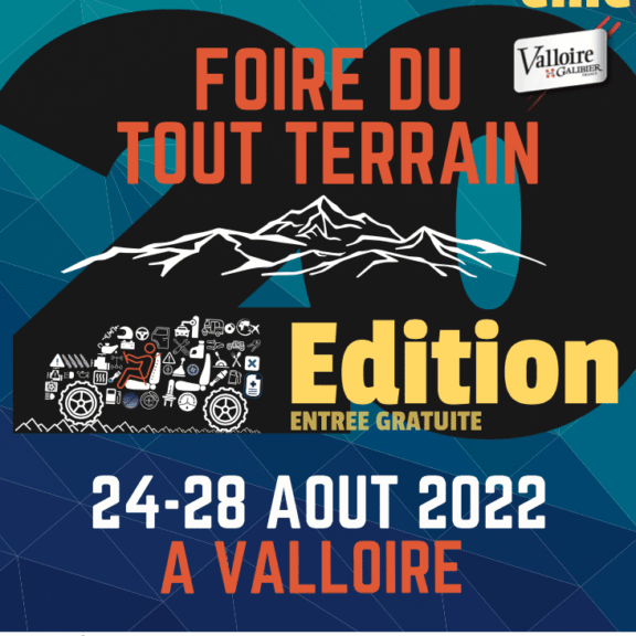 Foire du Tout Terrain 2022 24 au 28 aout à Valloire