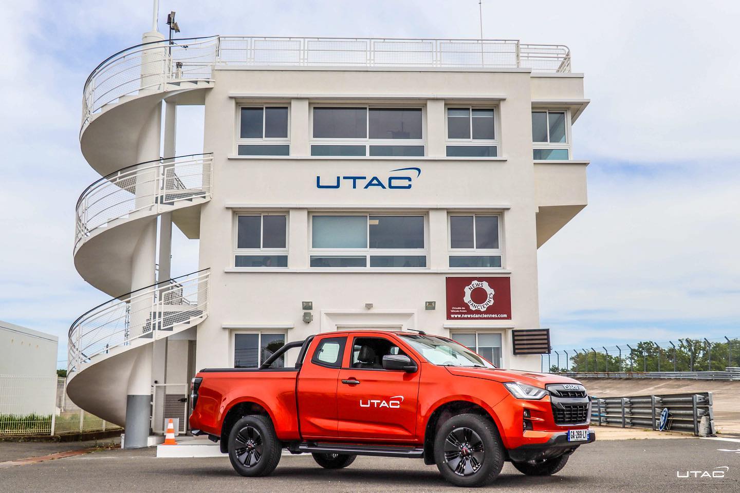 Isuzu D-Max à l’UTAC Le Pick up, nouveau partenaire utile