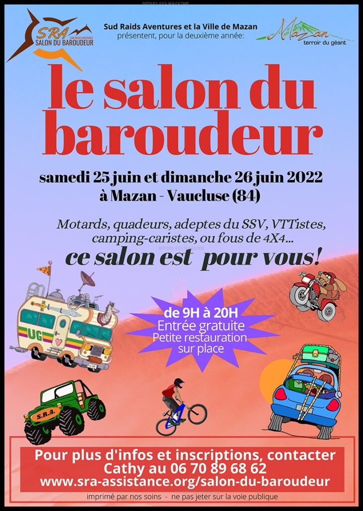 Salon du baroudeur Mazan 2e édition - 2022