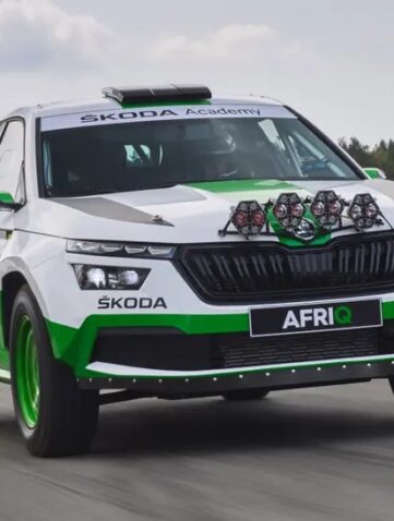 Skoda Kamiq Afriq Concept Skoda Sauce Dakar !