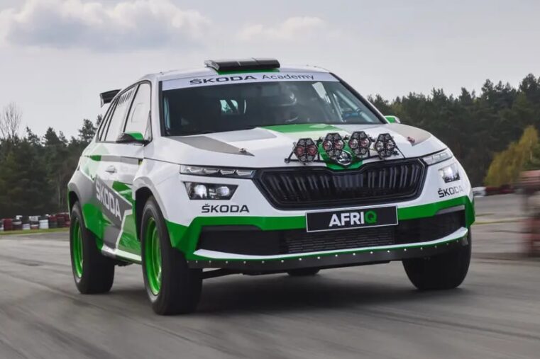 Skoda Kamiq Afriq Concept Skoda Sauce Dakar !