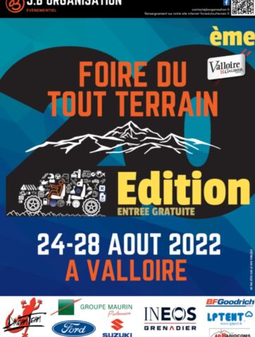 Salon 4x4 Valloire 2022 20e édition à l’affiche !