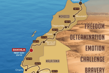 Africarace parcours et dates Road to Dakar 2022