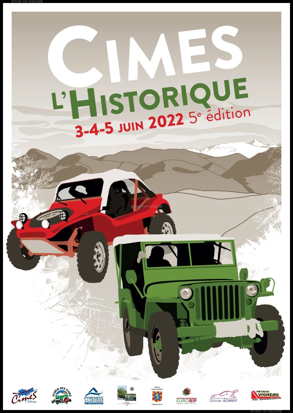 Rallye des Cimes Historique 2022 5e édition !