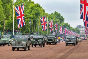 Land Rover fête sa reine Jubilé de Platine de la Reine d’Angleterre