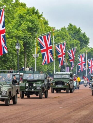 Land Rover fête sa reine Jubilé de Platine de la Reine d’Angleterre