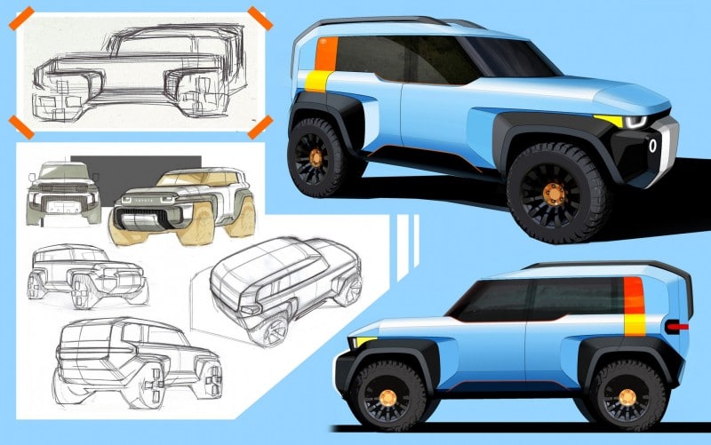 Toyota Compact Cruiser EV  Le successeur du FJ Cruiser pour 2024