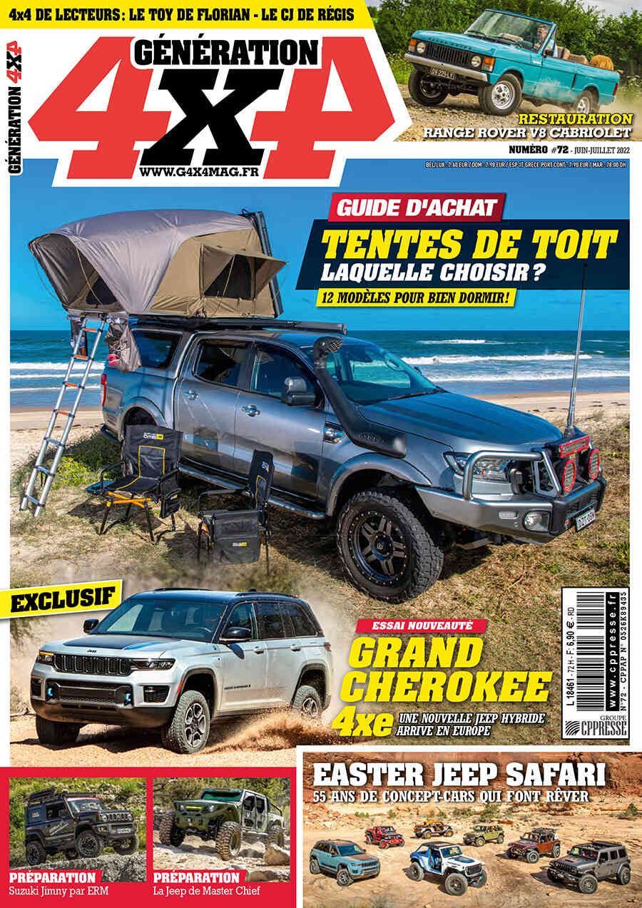 couverture Génération 4x4 magazine