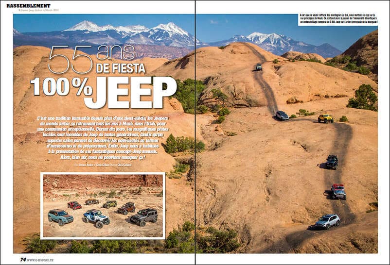 extrait Génération 4x4 magazine