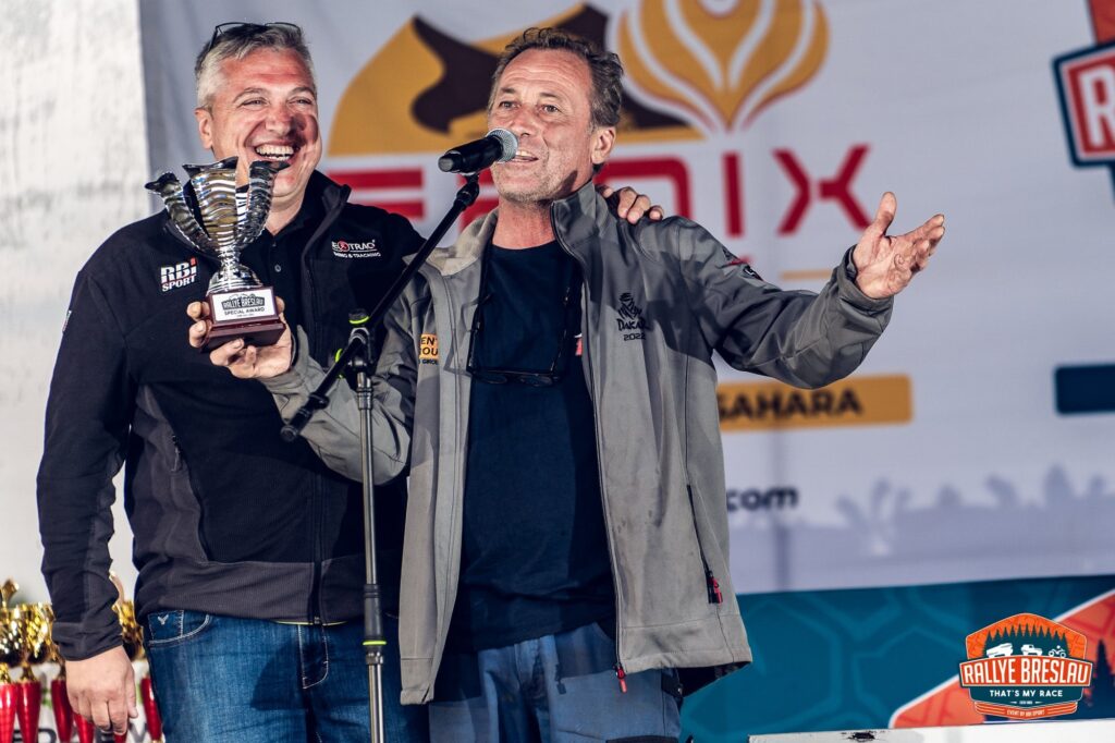 Breslau rallye 2022 podium Tricolore ! Les Français s’offrent un trio sur le podium Extrême !