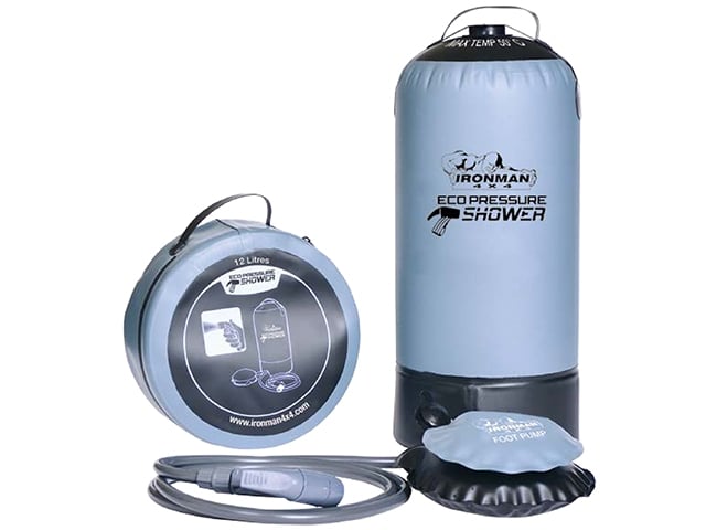 Ironman 4x4 douche et ventilateur Bivouac au frais !