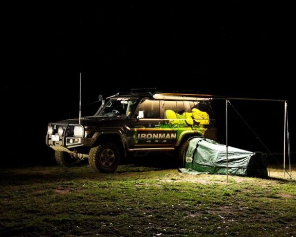 Ironman 4x4 douche et ventilateur Bivouac au frais !