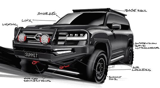 Toyota LC300 gamme ARB Les accessoires pour le dernier Land Cruiser