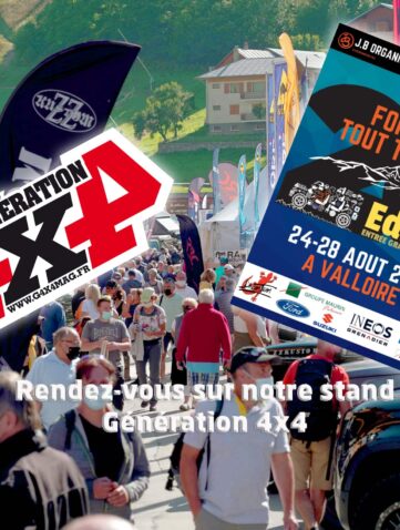 Génération 4x4 à Valloire 2022 20e Foire du Tout Terrain