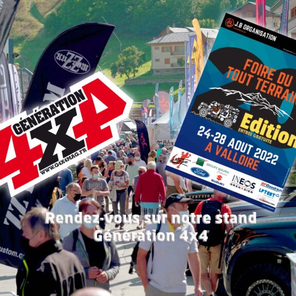 Génération 4x4 à Valloire 2022 20e Foire du Tout Terrain