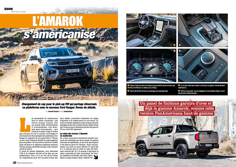 Génération 4✕4 dossier Amarok