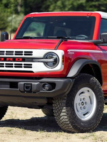 Ford Bronco Heritage 2023 Un 4x4 magnifiquement Rétro