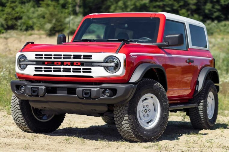 Ford Bronco Heritage 2023 Un 4x4 magnifiquement Rétro
