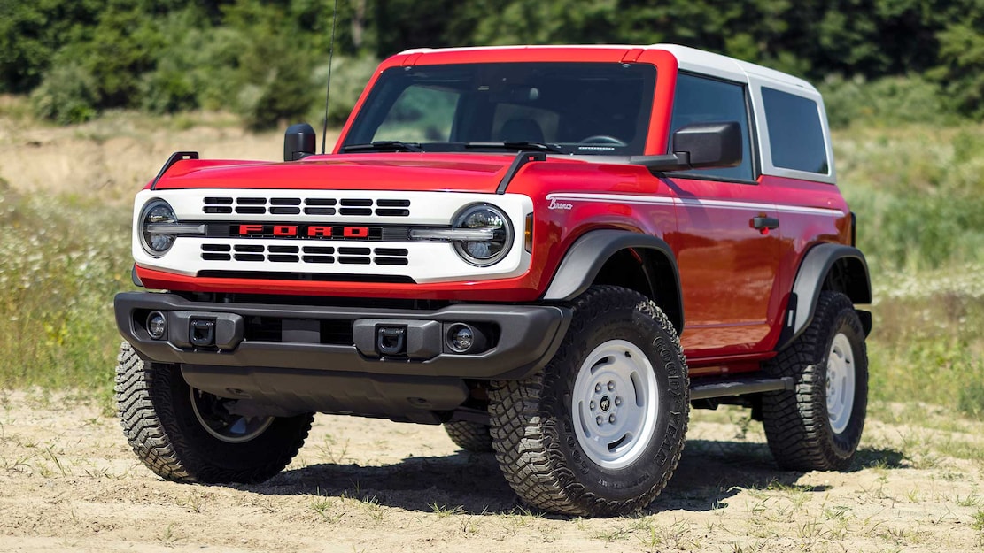 Ford Bronco Heritage 2023 Un 4x4 magnifiquement Rétro