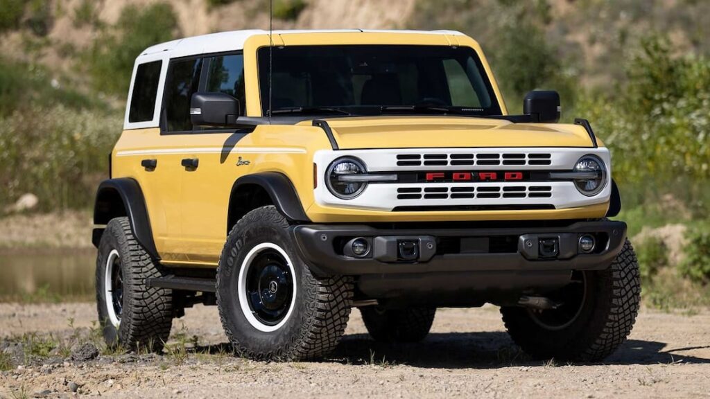 Ford Bronco Heritage 2023 Un 4x4 magnifiquement Rétro