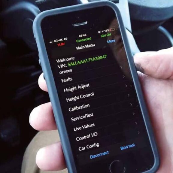 Application Land Rover