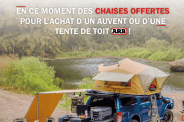 Equip’Raid promos de rentrée Chaises ARB en cadeau
