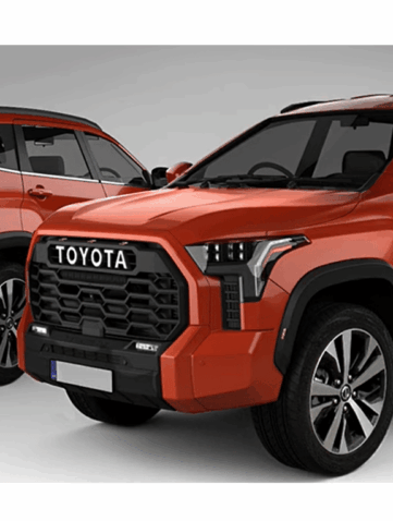 TOYOTA RUSH 2024 Une gueule de Truck US !
