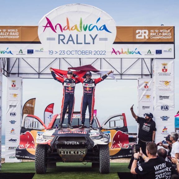 Andalucia rallye finale WR2C Premier Championnat WR2C Pour Nasser devant Sébastien
