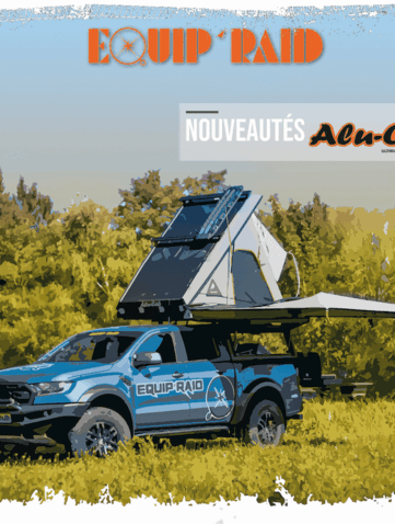 Equip’Raid Alu Cab Tente de toit Alu Cab Gen 3-R